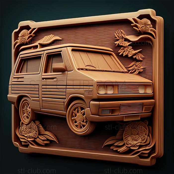 3D мадэль Toyota LiteAce (STL)